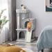 Tucker Murphy Pet™ 36" Clemetine Cat Tree Wood in Gray | 36 H x 18 W x 18 D in | Wayfair 43B02B9D67F5485C9ED5AF8042656A5D