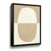 George Oliver Encapsulate II Tan Crop Gallery Canvas, Wood in Brown/White | 10 H x 8 W x 2 D in | Wayfair E147747B944047118E281120FB90F093