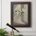 Winston Porter Window Bouquet I Premium Framed Canvas- Ready To Hang Canvas, Solid Wood in White | 36 H x 24 W x 2.5 D in | Wayfair