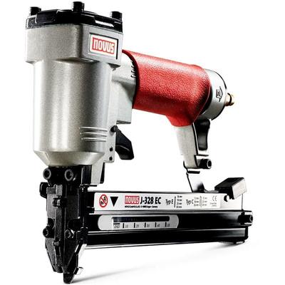 Novus - Profi Druckluft Tacker J-328 Druckluftnagler Metallgehäuse Klammern Nägel Image
