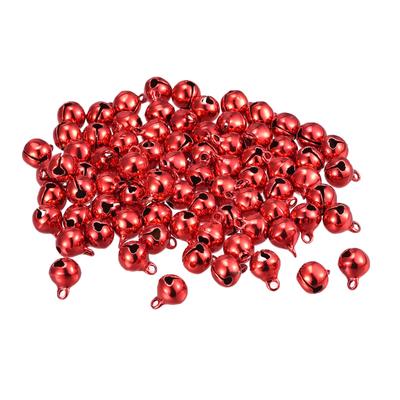 Jingle Bells, 5/16inch 48pcs Small Craft Bells, Red