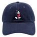 Disney Accessories | Disney Classic Mickey Mouse Happy Stance Retro Blue Adjustable Hat | Color: Blue/Red | Size: Os