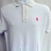 Polo By Ralph Lauren Shirts | Men’s “Polo Ralph Lauren” White Polo Shirt | Color: Pink/White | Size: S