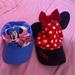 Disney Accessories | Disney Minnie Mouse Hats | Color: Blue/Red | Size: Osg