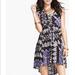 Free People Dresses | Free People Dress | Color: Black/Purple | Size: Xs