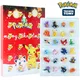 Calendrier de l'Avent de Noël Pokemon Anime Figural Action Modèle PVC Jouet pour Enfants Cadeau