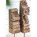 Birch Lane™ Henny Sculpture in Brown/Gray | 19.7 H x 5.1 W x 5.1 D in | Wayfair C62BE31E0B2245EC8A7DC31C96ACC4CC