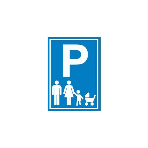 Parkplatz Eltern Kinderwagen Schild A1 (594x841mm)