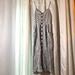 American Eagle Outfitters Dresses | American Eagle Striped Midi Dress | Color: Gray/White | Size: S