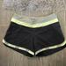 Lululemon Athletica Shorts | Lululemon Run Wet Dry Warm Shorts (Rare) | Color: Gray/Green | Size: 6