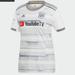 Adidas Tops | Adidas Lafc Away Womens Jersey White/Gray 2019 Size Xl | Color: Gray/White | Size: Xl