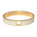 Kate Spade Jewelry | Kate Spade Hole Punch Bangle Bracelet | Color: Cream/Gold | Size: Os