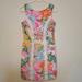 Lilly Pulitzer Dresses | Lilly Pulitzer For Target Womens Summer Floral Shift Mini Dress Size 2 | Color: Pink | Size: 2