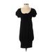Kensie Cocktail Dress: Black Print Dresses - Women's Size Small