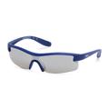 Skechers Boy's Matte Semi Wrap Sunglasses | Navy | Plastic