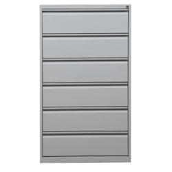 PROREGAL Karteischrank Mare| 6 Schubladen | HxBxT 132x53x62 cm | Grau Image