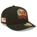 Men's New Era Black Washington Commanders 2022 Salute To Service Low Profile 59FIFTY Fitted Hat