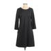 Original Nicole Miller Casual Dress - A-Line: Black Dresses - Women's Size Small