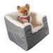 K&H Manufacturing Pet Products Bucket Booster Seat Collapsible Bolster Polyester/Nylon in Gray | 14 H x 16 W x 16 D in | Wayfair 100546481
