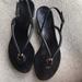 Gucci Shoes | Gucci Stacked Heel Black Sandal | Color: Black | Size: 8