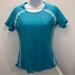 Nike Tops | 3 For $20 ~ Nike Dri Fit Womens Short Sleeve Workout Shirt Teal Size Xs | Color: Blue | Size: Xs