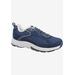 Men's Aaron Drew Shoe by Drew in Navy Combo (Size 9 1/2 4W)