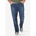 Men's Big & Tall Lee Extreme Motion Straight Tapered Fit Jeans Jeans by Lee in Blue (Size 52 32)