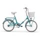 Faltrad MBM "New Angela" Fahrräder Gr. 40 cm, 20 Zoll (50,80 cm), blau (türkis) Alle Fahrräder