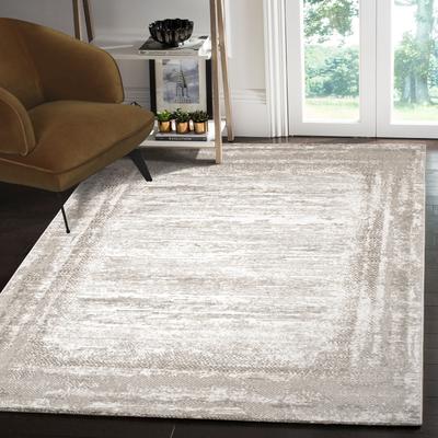 Teppich SANAT "Harmony 3215, auch als Läufer", beige, B:200cm H:12mm L:280cm, Kunstfaser, Teppiche, weicher Kurzflorteppich, meliert, Wohnzimmer, Schlafzimmer Image