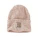 Carhartt Men's Knit Cuffed Beanie, Ash Rose/Marshmallow Marl SKU - 275242