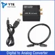 Convertisseur Audio numérique-analogique compatible Bluetooth Fiber optique Toslink Signal Coaxial