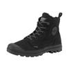 Winterboots PALLADIUM "PAMPA HI ZIP WL W", Damen, Gr. 39, schwarz, Leder, sportlich, Schuhe, Winterschuhe, Schnürboots, Winterstiefel, Snowboots, gefüttert