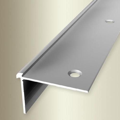 Treppenkanten- & Winkelprofil Aluminium 39 x 2500 mm Silber Winkelprofil – Silber – Proviston