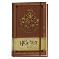 Harry Potter: Notizbuch Hogwarts (In Lederoptik Mit Gummiband Und Zeichenband)