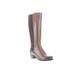 Women's Talise Wide Calf Boot by Propet in Brown (Size 6 M)