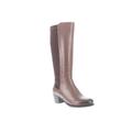 Women's Talise Wide Calf Boot by Propet in Brown (Size 10 M)