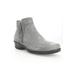 Wide Width Women's Propet Waverly Suede Ankle Bootie by Propet in Grey Suede (Size 6 W)