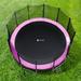 Exacme Premium Thick Trampoline Pad w/ Opening, 12 Foot Spring Cover Replacement w/ Srorage Bag, Trampoline Safety Pad Accessory (Purple) | Wayfair