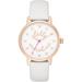 Kate Spade Accessories | Kate Spade “Hello Sunshine” Ksw1089 Metro Leather Watch | Color: Gold/White | Size: Os