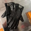 Michael Kors Accessories | Michael Kors Leather Gloves Size P | Color: Black | Size: P