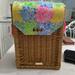 Lilly Pulitzer Other | Lilly Pulitzer Wicker Wine Basket Multi Cheek To Cheek | Color: Tan | Size: Os