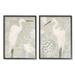 Stupell Industries White Heron Nautical Seashells Rustic Starfish Wildlife 2Pc Giclee Texturized Art Set By June Erica Vess Canvas | Wayfair