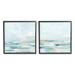 Stupell Industries Abstract Ocean Waves Scenic Landscape Cloudy Sky 2Pc Giclee Texturized Art Set By June Erica Vess Canvas in Blue | Wayfair