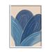 Stupell Industries Casual Abstract Botanical Petals Glam Detail Giclee Texturized Art Set By Judson Lee Canvas in Blue | Wayfair am-961_wfr_11x14