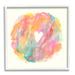 Stupell Industries Abstract Heart Shape Fluid Mixed Pastels Painting Giclee Texturized Art By Elvira Errico Canvas in Pink/Yellow | Wayfair