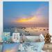Highland Dunes Tropical Sunset Sky And Sea II - Nautical & Coastal Canvas Wall Art Canvas in Blue/Orange | 30 H x 40 W x 1.5 D in | Wayfair