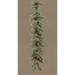 The Holiday Aisle® Snow Flurry Cedar Garland in Green | 72 H x 14 W x 14 D in | Wayfair DC983A17EEDD4690BB577356F21ECA9B