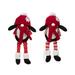 The Holiday Aisle® Set of 2 Peppi Penguin Gnome w/ Floppy Legs, Wood | 14 H x 7 W x 4 D in | Wayfair 93F9013D570E4B518AFCC13A95448D97