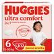 Huggies Ultra Comfort Windeln, Größe 6 (16-30 kg), 102 Windeln