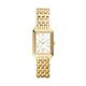 Fossil Watch for Women Raquel, Quartz Movement, 23 mm Gold Stainless Steel Case with a Stainless Steel Strap, ES5220